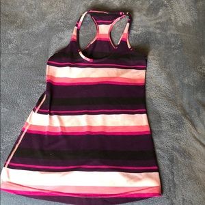Pink and purple Lululemon cool racerback tank